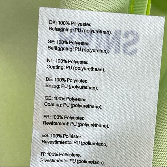 Rains Unisex Storm Breaker Reflective Digital Lime Jacket Large - Picture 5 of 16